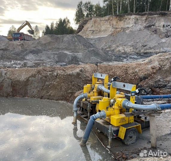 Водопонижение - Откачка и перекачка - Мотопомпы