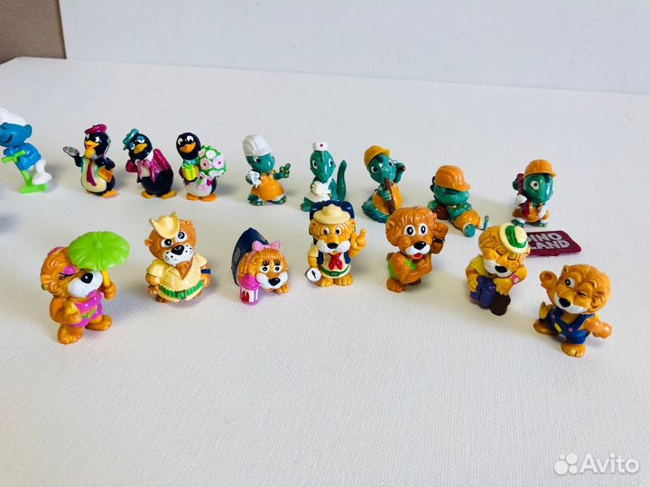 Фигурки Kinder сюрпризы 1992, 1993 -95 Ferrero