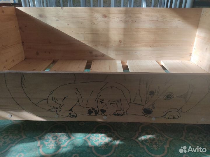 Кроватка для крупной собаки