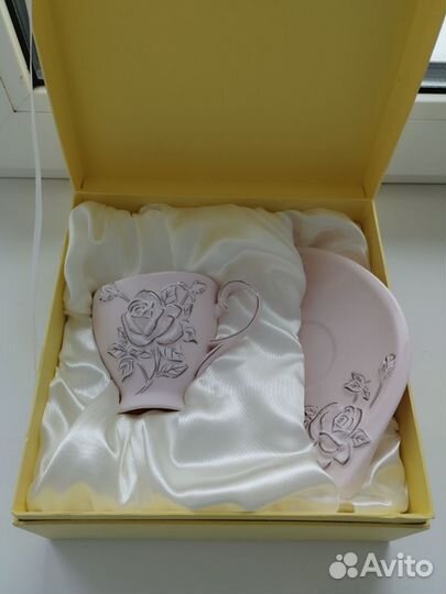 Чашка с блюдцем