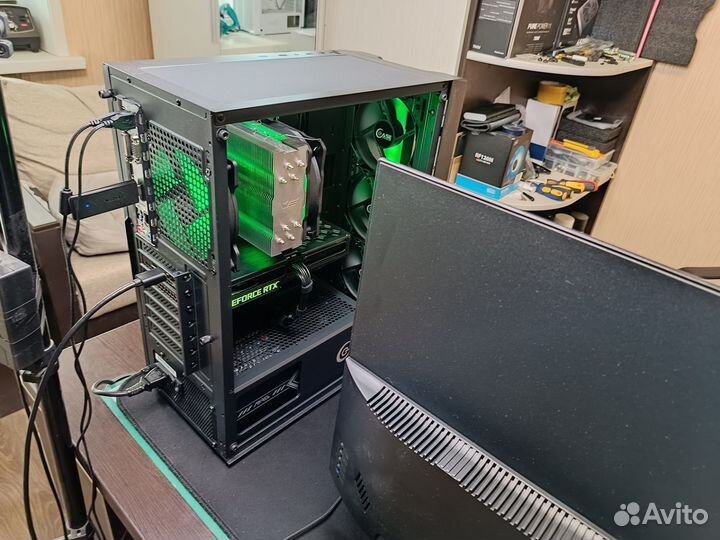 Игровой топ комп RTX3060 12Gb+ Ryzen5 3600