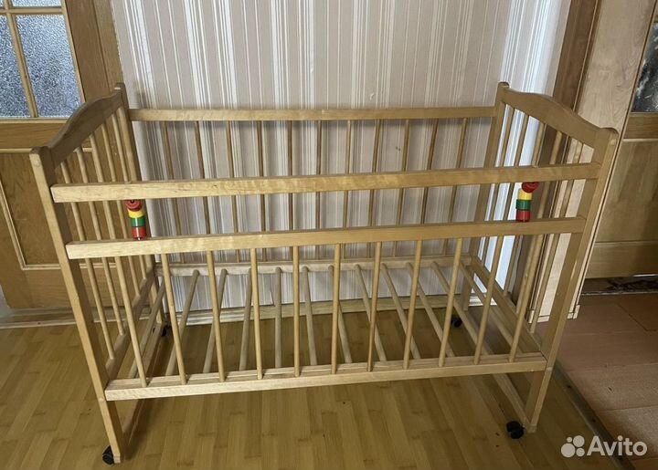 Кроватка+ матрас детские