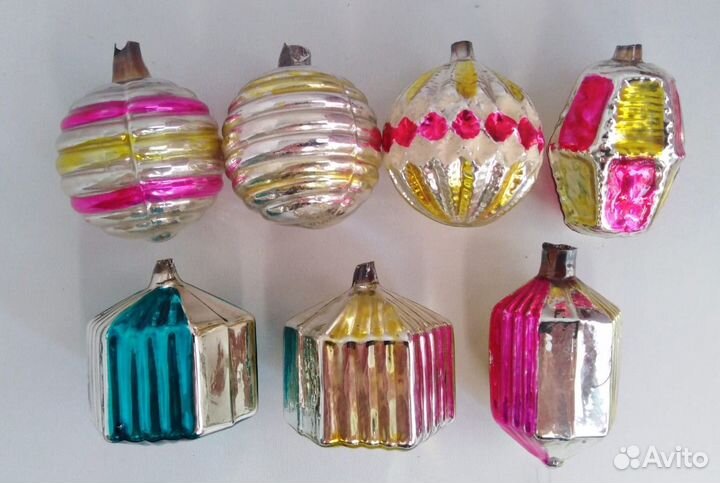 Елочные игрушки советских времён