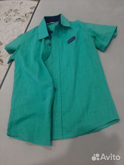 Рубашка на мальчика 122