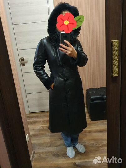 Дубленка кожаная