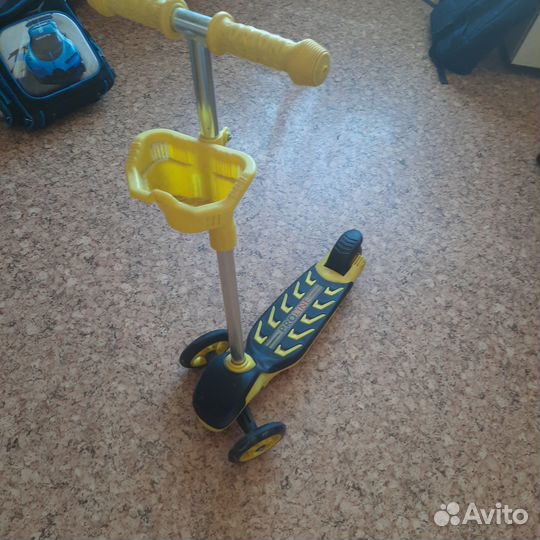 Самокат детский трехколесный proline