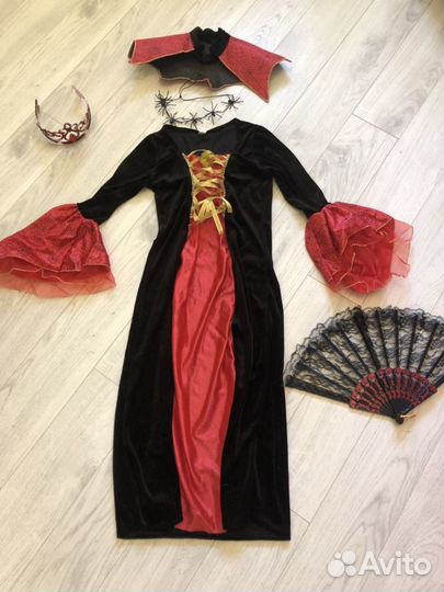 Костюм вампирши от 5 до 8 лет