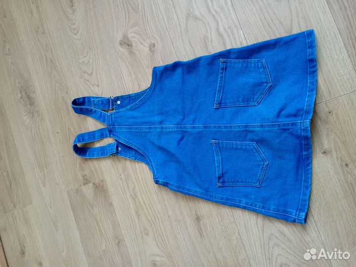 Джинсовый сарафан