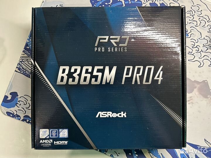 Продам комплект asrock B365M PRO4