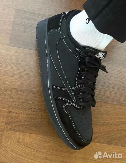 Nike air jordan 1 travis scott black phantom