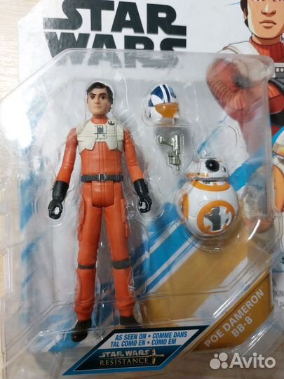 Фигурка Star Wars Resistance. Poe Dameron & BB-8