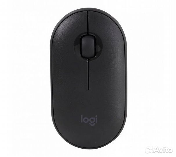 Беспроводная мышь Logitech Pebble M350, черный