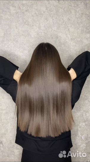 Кератиновое выпрямление ботокс волос