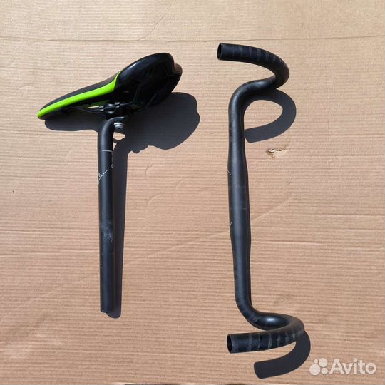 Седло для велосипеда merida шоссейный руль