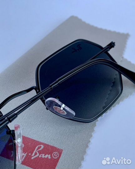 Очки ray ban octagonal пепельные