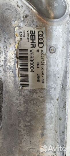 Радиатор охлаждения коробки передач 4g0317021k