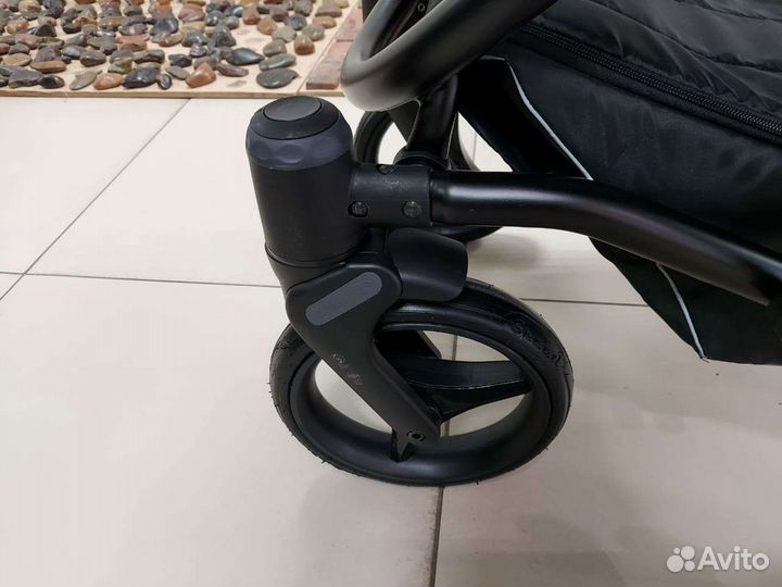 Коляска 2 в 1 эко кожа Bebetto Torino