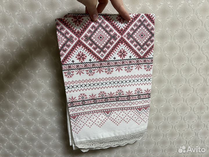 Рушник лен вологодский