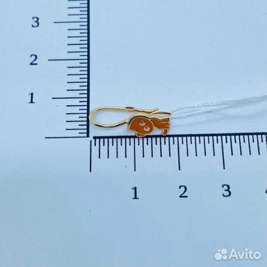 Золотые серьги