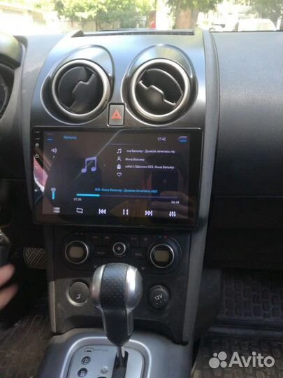 Магнитола Nissan Qashqai J10 Android
