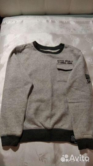 Свитерок на флисе,детский для мальчика