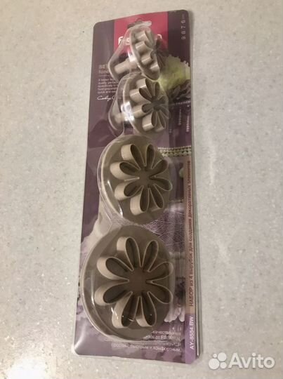 Кондитерские вырубки для создания деклративных эле