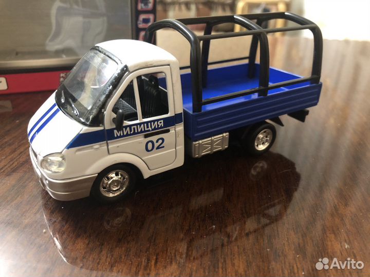 Игрушка Газель 02 «Милиция» технопарк