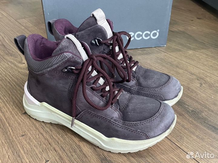 Ботинки ecco gore tex демисезонные