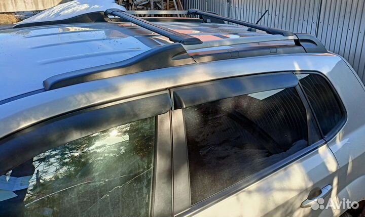 Поперечины аэродинамические на рейлинги багажные