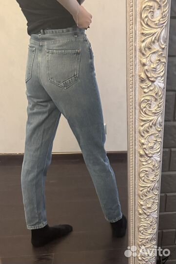 Джинсы синие женские