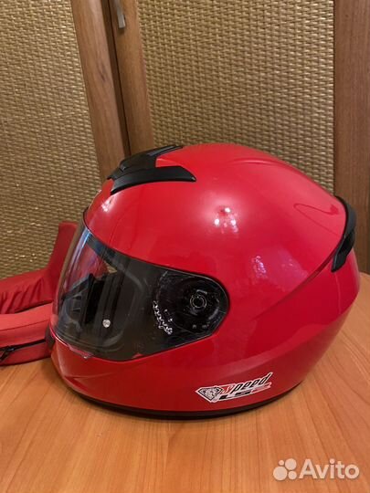 Мотошлем LS2 FF352 размер 52 и защита шеи