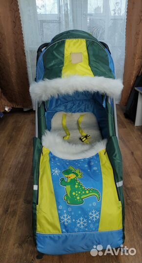 Санки коляска