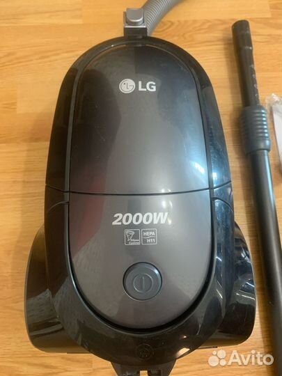 Пылесос LG VK76A01NDS серебристый