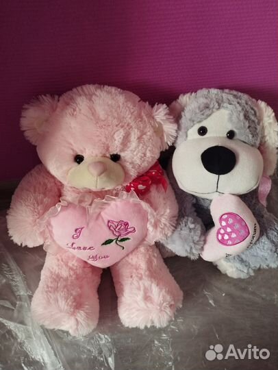 Мягкие игрушки пакетом новые