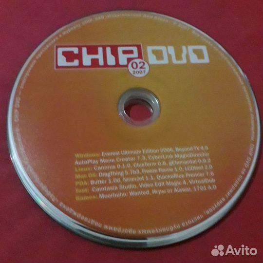 Cd диски от журнала Chip