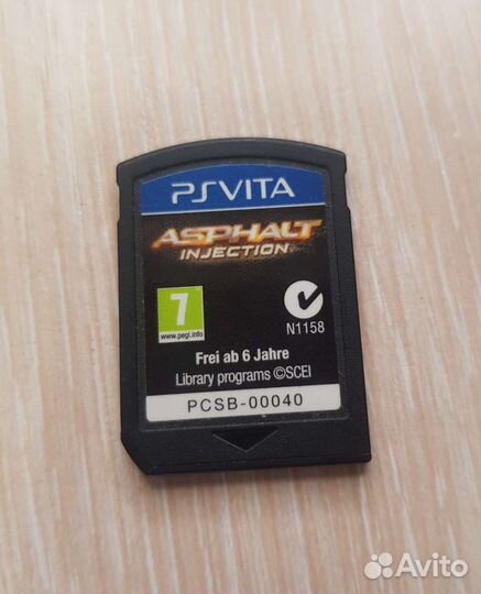 PS Vita. Asphalt: Injection