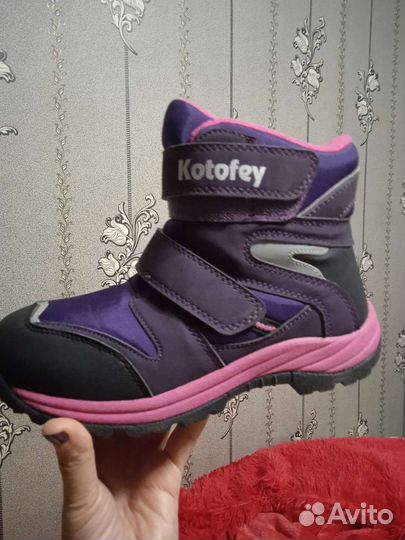 Ботинки для девочек зима