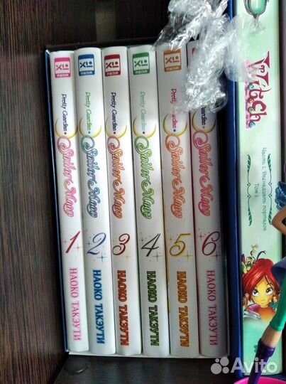 Сейлор Мун: Манга в боксе и наклейки