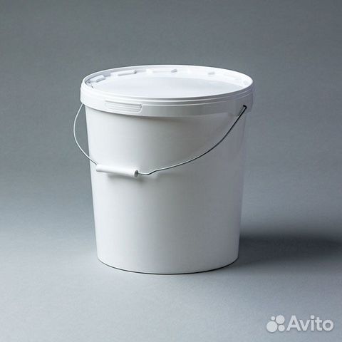 Ведро пластиковое 20л с металлической ручкой купить в Санкт-Петербурге ...