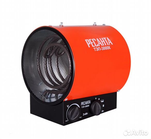 Электрическая тепловая пушка Ресанта тэп-3000К