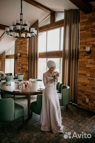 Платье в пол на никах xs