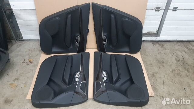 Вольво XC90 2015- обшивки дверей комплект карты