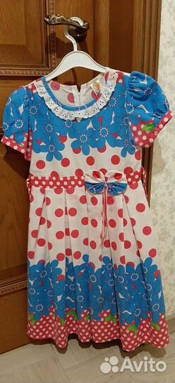 Платье на 5-6лет