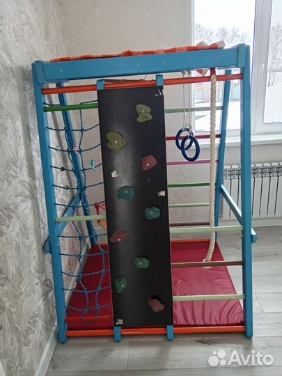 Детская шведская стенка деревянная