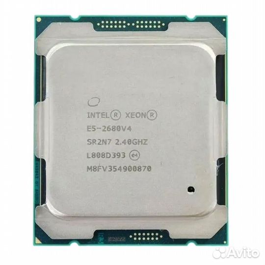 Процессор intel xeon E5-2680v4