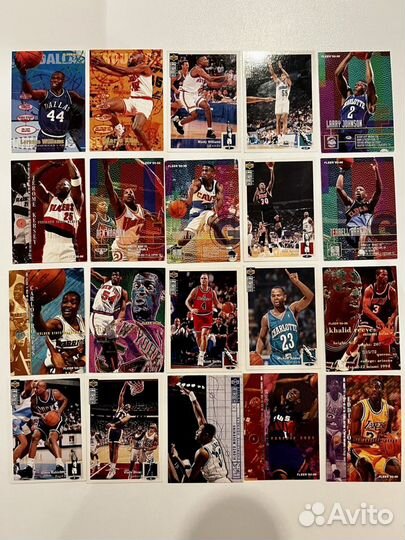 Баскетбольные карточки NBA (1992-1999)
