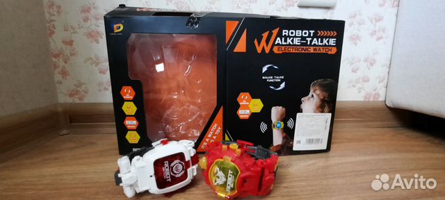 Часы робот +рация