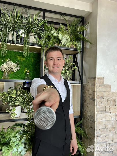 Ведущий мероприятий и диджей с оборудованием