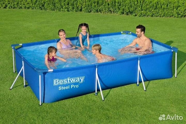 Бассейн каркасный Bestway 300х201х66см 56411