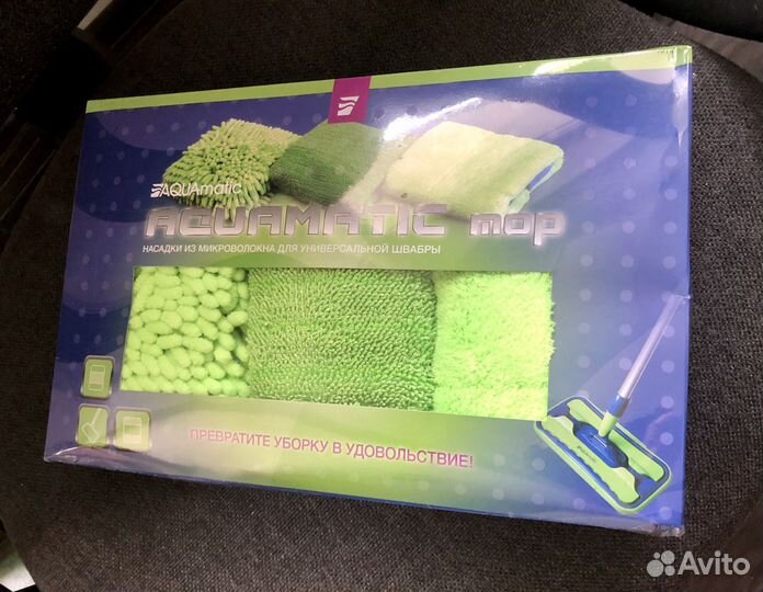 Насадки многофункциональные на швабру greenway